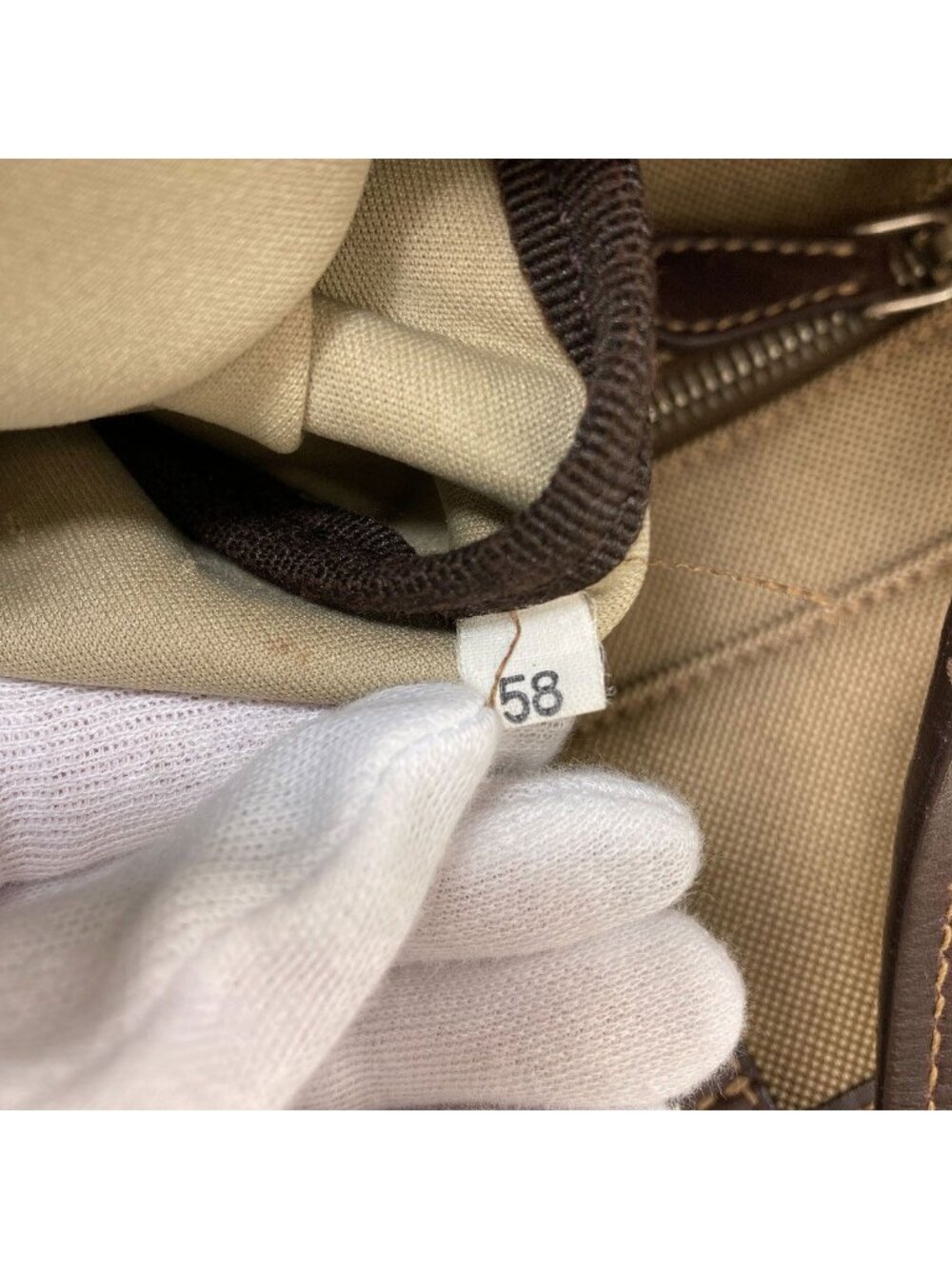 Prada Logo Jacquard Tote Canvas - Picture 8 of 15